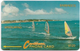 Barbados - C&W (GPT) - Windsurfing, 13CBDB, 1994, Used - Barbados