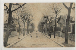 Delcampe - Bondy (93) : L'avenue De La Gare En 1907 (animé) ETAT PF. - Bondy