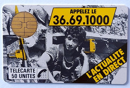 Télécarte F 2 Journal  Téléphonné - 1987