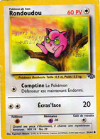 Carte Pokemon 54/64 Rondoudou 60pv Wizards Usagée - Wizards