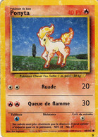 Carte Pokemon 60/102 Ponyta 40pv Wizards Usagée - Wizards