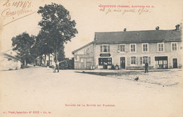 Delcampe - Entree De La Route Du Plafond - Corcieux