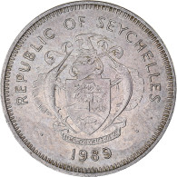 Monnaie, Seychelles, 25 Cents, 1989 - Seychelles