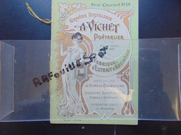 Delcampe - Depliant Publicitaire Grande Distillerie Vichet Pontarlier - Pontarlier