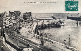 Le Tréport - Le Port Et Le Quartier François 1er - La Ligne De Chemin De Fer - Le Treport