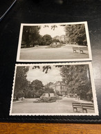 Ixelles Monument Aux Combattants  2 Cartes Photos Avec Annotations  Photographe Fassotte - Ixelles - Elsene