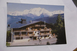 Delcampe - D 74 - Le Haut Combloux - Hôtel Restaurant - Le Rond Point Des Pistes - M.et Mme Gallice - Combloux