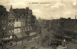 Delcampe - CARTE D'AUTREFOIS  TRANSPORTS ET COMMUNICATIONS  - PICARDIE ROUBAIX ET SES GARES - Picardie
