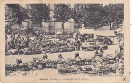Delcampe - 85 Luçon. Le Marché Aux Légumes - Lucon
