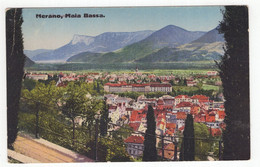 Delcampe - 17887 " MERANO-MAIA BASSA " PANORAMA-VERA FOTO-CART. POST. SPED. 1924 - Merano