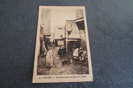 Delcampe - CPA - TANGER - Fontaine Dans Un Quartier Arabe - Carte Oblitérée Avec Un Timbre Du Maroc En 1936 - Tanger