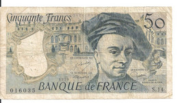 FRANCE 50 FRANCS 1979 VF P 152 A - 50 F 1976-1992 ''quentin De La Tour''