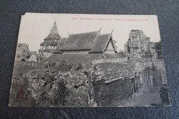 Delcampe - CPA - CAMBODGE - PHNOM PENH - Temple De Vat Nokor - Carte Oblitérée Avec Un Timbre De Cochinchine RF - Kambodscha