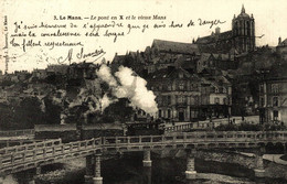 Delcampe - CARTE D'AUTREFOIS  TRANSPORTS ET COMMUNICATIONS  - MAINE TRAMWAYS DE LA SARTHE - Sonstige