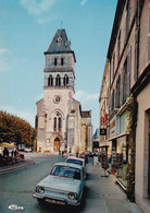 Delcampe - THIVIERS  - L'Eglise  Avec Une Une  R6 - Thiviers