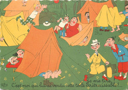 Delcampe - DUBOUT (illustrateur) - Je Me Tire! C'est Moi Qui Lui Ai Vendu Cette Tente Irrétrécissable! - Dubout