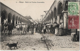 Delcampe - 80    Roye -  Relai  De Postes  D'autrefois - Roye