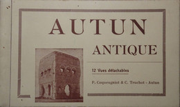 Delcampe - 71 / AUTUN / CARNET 12 VUES  AUTUN ANTIQUE - Autun