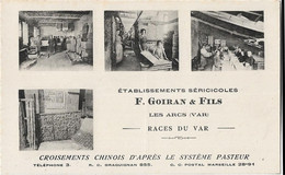 83  Les Arcs  -  Etablissement  Sericicoles  F Goiran   Et Fils - Les Arcs