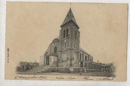 Delcampe - Pantin (93) : L'église En 1903 (animé) PF - Pantin