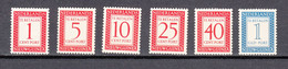 Netherlands New Guinea 1950-52,NVPH P1-6, MH/Ongebruikt(A4430) - Niederländisch-Neuguinea