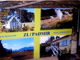 Delcampe - RADIO AMATEUR NEW ZELAND NOUVELLE ZELANDE VUES   QSL CARD 2001 IV1312 - Neuseeland