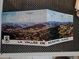 Delcampe - Carte MUNSTER  Vue Panoramique - Munster