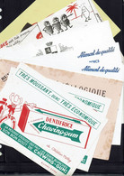 Fr - Vieux Papiers - Lot De Huit Buvards (Deux En Double) Avec Des Taches Bien Visibles Aux Scans - - Collections, Lots & Séries