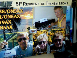 Delcampe - RADIO AMATEUR, QSL CARD,SEYCHELLES. PRASLIN ISLANDS MAURITIUS - LA DIGUE- LA REUNION ISLE 2003 IV1318 - Seychellen