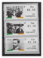 Irlande 2016 Timbres Distributeur N°78/80 Insurrection De Pâques - Franking Labels