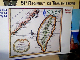 RADIO AMATEUR, QSL CARD,FORMOSA ISLE  ISLAND TAIPEI TAIWAN  2003 IV1322 - Formose