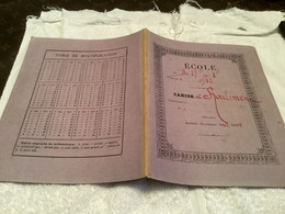 Ancien Protège Cahier Cahier Journal   Cahier De Roulement 1902 1903 Début XIXe Siècle - Protège-cahiers