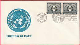 FDC - Enveloppe - Nations Unies - (New-York) (1953) - Assistance Technique (1) - Cartas