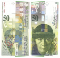 Switzerland - 50 Francs 2012 UNC P. 71e(3) Signatures: Studer And Zurbrugg Lemberg-Zp - Switzerland