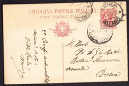 Delcampe - CARTOLINA - REGNO - STORIA POSTALE - INTERO POSTALE - MONZZA - 1917 - F. P. - Monza