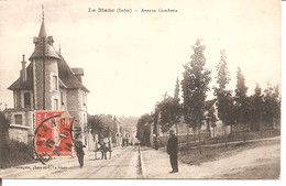 Delcampe - Le Blanc : Avenue Gambetta   ( Belle Animation ) - Le Blanc