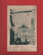 CPA -  " Les Environs De Paris " - Mandres - Entrée De La Ferme - Au Grand Marché, Nouveautés 97 Avenue De Clichy - Mandres Les Roses