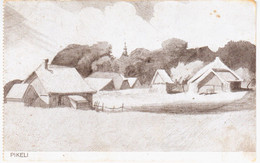 Delcampe - Lithuania Lietuva Litwa Poland Polska, Vilnius Wilno Wilna Vilno Vilna Region, Pikeli Pikeliskes - Litauen