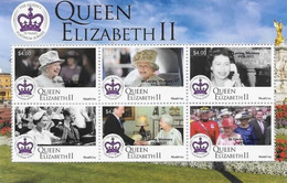 Delcampe - Niuafoou 2022, Queen Elizabeth In Memoriam, Overprinted, 6val In BF - Penrhyn