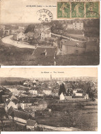 Delcampe - Le Blanc : 2 CPA - Le Blanc