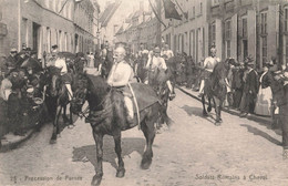 Delcampe - CPA - Belgique - Procession De Furnes - Soldats Romains à Cheval - Veurne