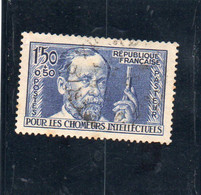 B - 1936 Francia - Louis Pasteur - Oblitérés