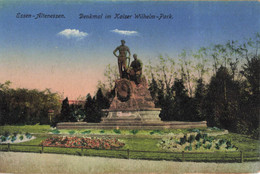 Delcampe - CPA - Allemagne -  Essen - Denkmal Im Kaiser Wilhelm - Park - Essen