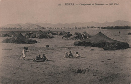 CPA Biskra - Campement De Nomades - Hotel Du Sahara - Jean Jean - Confort Et Hygiene Moderne - Biskra