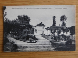 Delcampe - 86 - VIENNE LA ROCHE POSAY Station De L'établissement Thermale - La Roche Posay