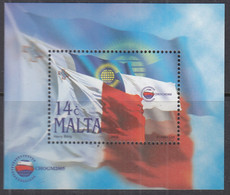 MALTA  Block 28, Postfrisch **, Konferenz Der Regierungschefs Der Commonwealth-Staaten (CHOGM), 2005 - Malta