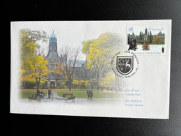 CANADA 2002 FDC UNIVERSITY OF TRINITY COLLEGE - 2001-2010