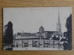 Delcampe - 86 - VIENNE SAINT SAVIN SUR GARTEMPE Avec Cachet Maison Pechon Mangin Pub - Saint Savin