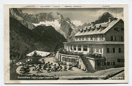 Delcampe - AK 077632 GERMANY - Kreuzeckhaus Gegen Zugspitze - Zugspitze