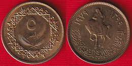 Libya 5 Dirhams 1979 (1399) Km#19 UNC - Libyen